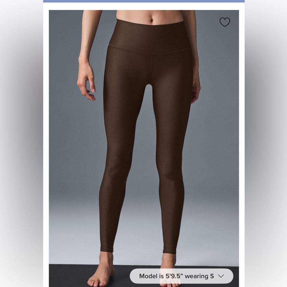 ALO YOGA High-Waisted Airlift Legging - Espresso